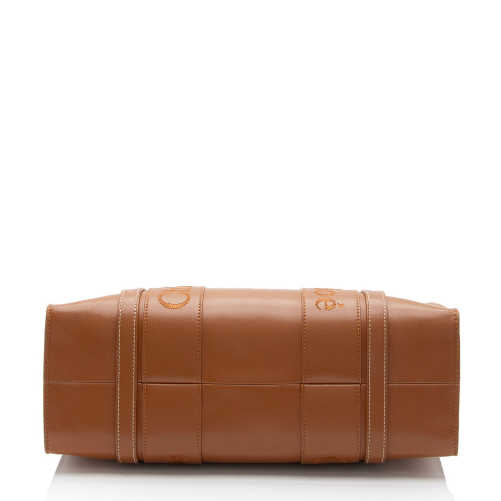 Chloe Soft Leather Woody Medium Tote