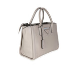 PRADA Grey Grace Calfskin Lux Concept Tote
