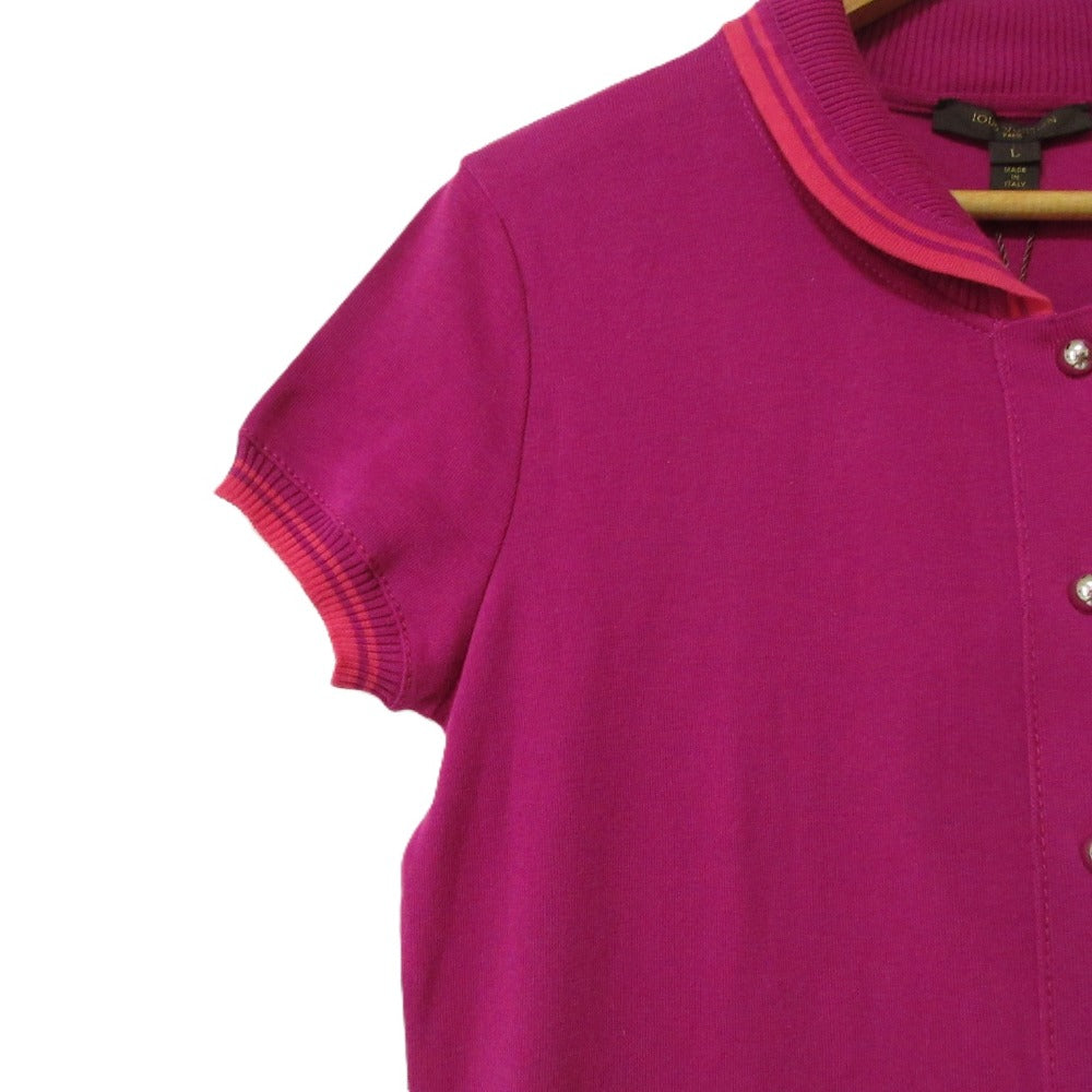 Louis Vuitton French Sleeve Cotton Knit Dress