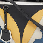 Fendi Black Leather Monster Petite Sac 2Jours Tote