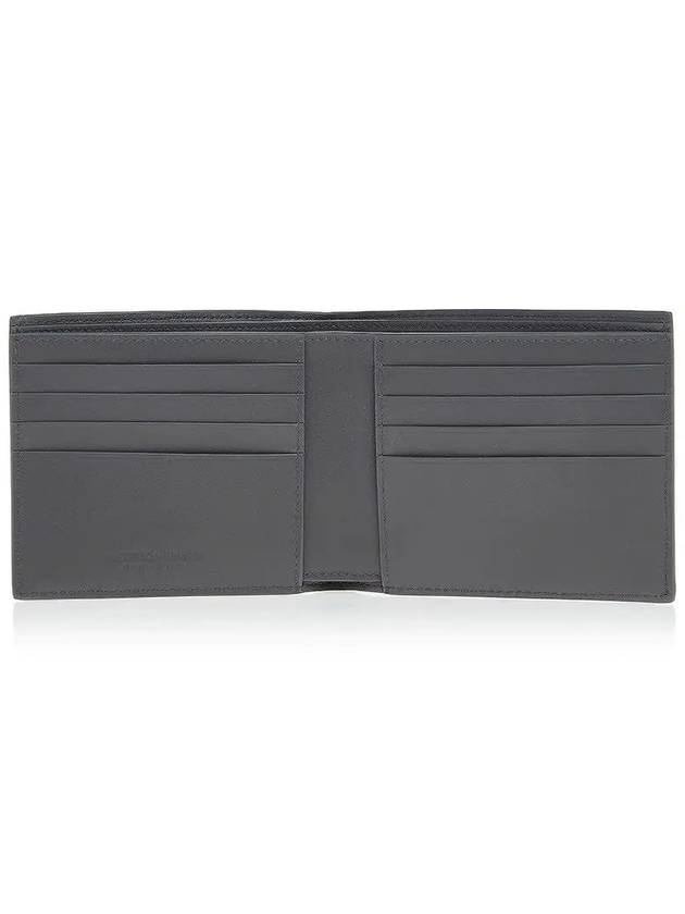 Bottega Veneta Intrecciato Bifold Half Wallet Graphite
