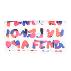 FENDI - White Multicolor Vitello Elite Fendi Roma Graffiti Wallet