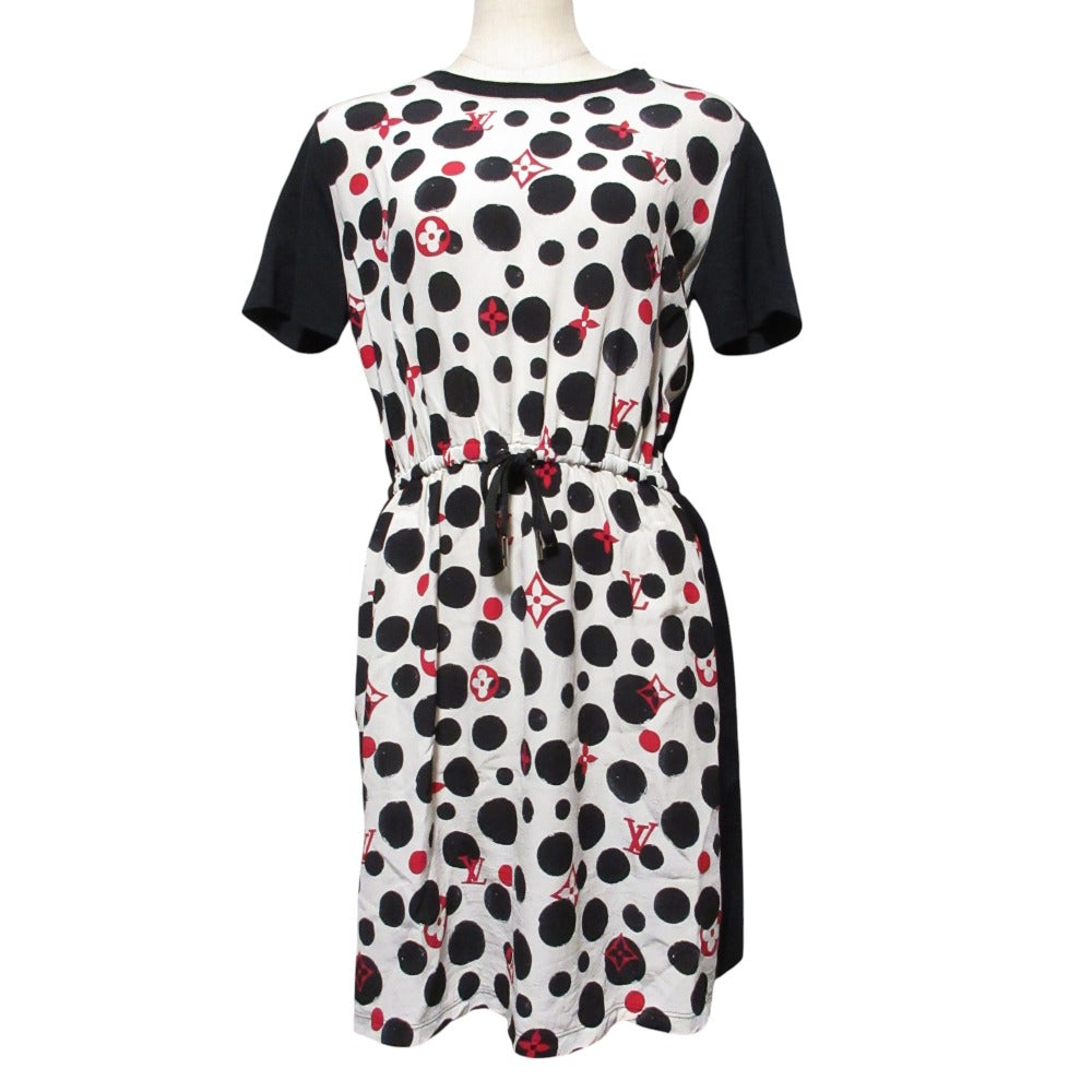 Louis Vuitton POLKA DOT DRESS Monogram Silk Dress