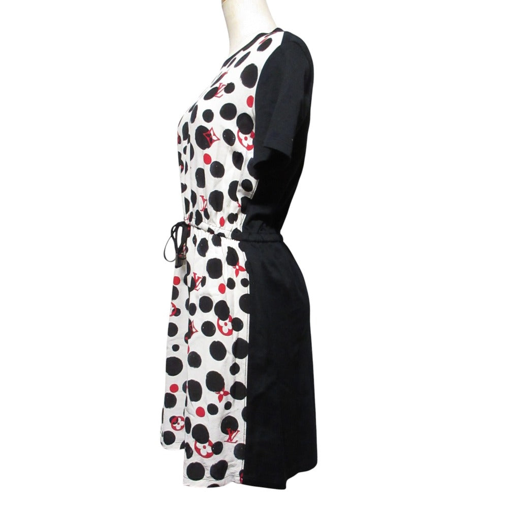 Louis Vuitton POLKA DOT DRESS Monogram Silk Dress