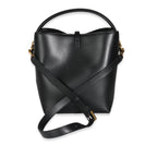 SAINT LAURENT - Black Smooth Leather Le 37 Bucket Bag