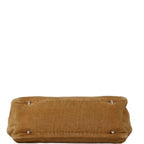 Fendi   Cord Leather Handbag Tote Bag ()