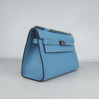 Hermes Kelly 22cm Handbag H008 Light Blue