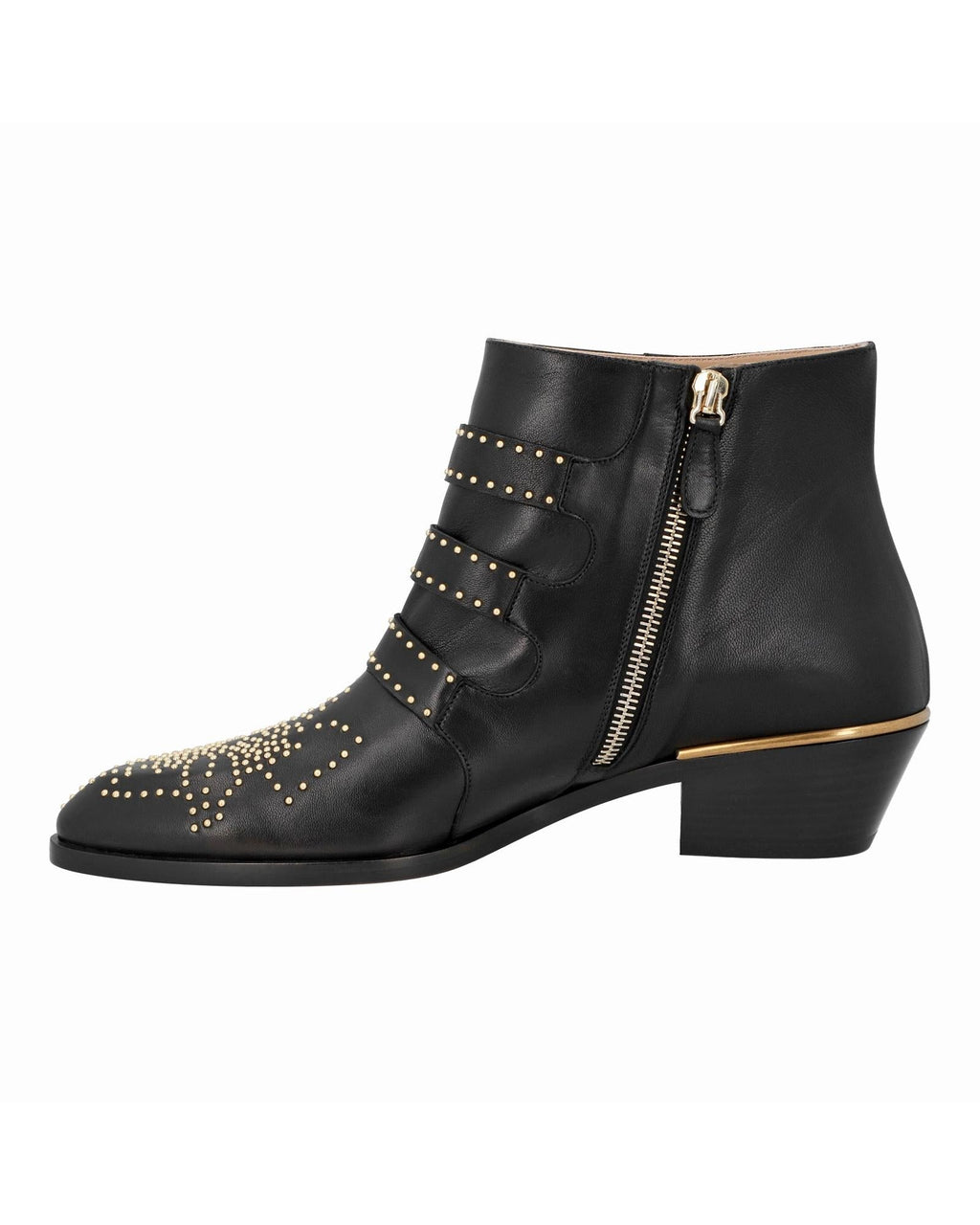 Chloe Sonnie Studded Ankle Boots Women Black