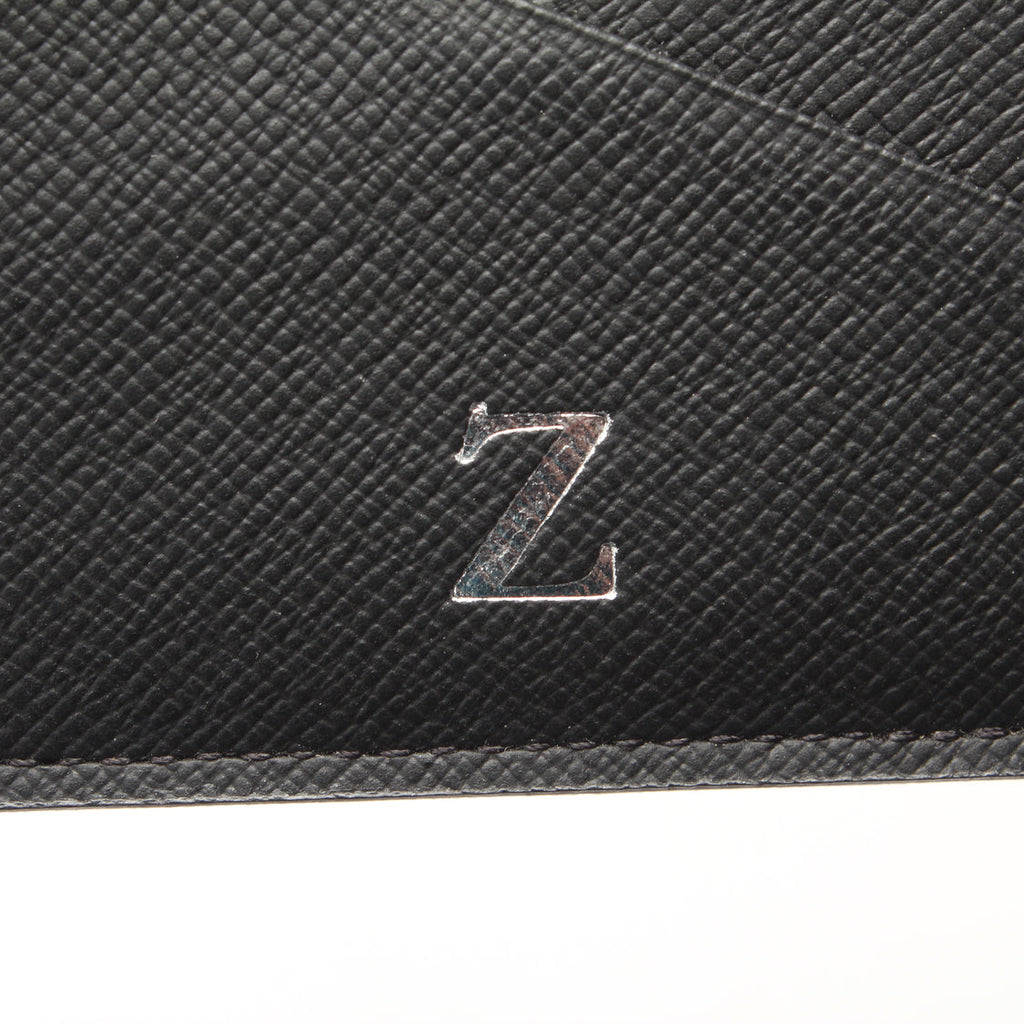Louis Vuitton Damier Graphite Portefeuille Slender Canvas Short Wallet N63261 in New Condition