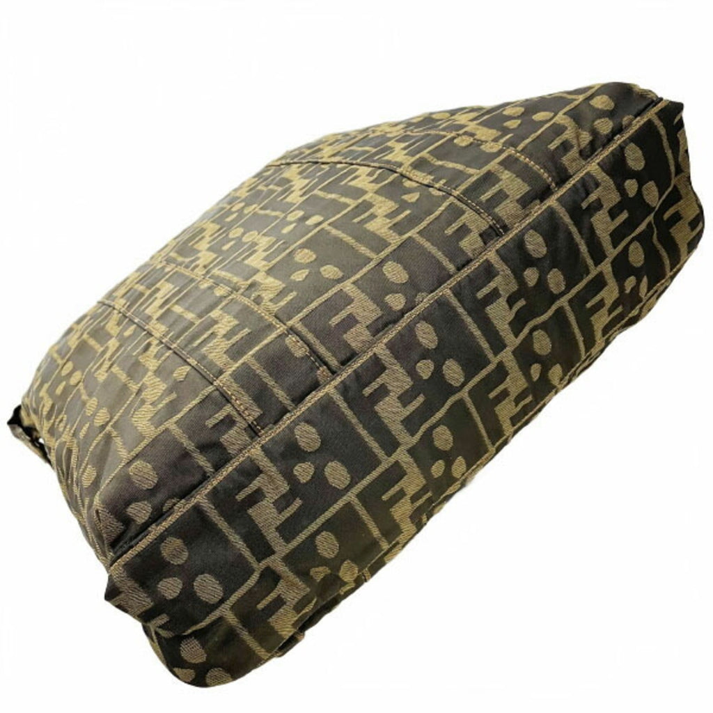 Fendi Zucca  Nylon Handbag Tote Bag ()