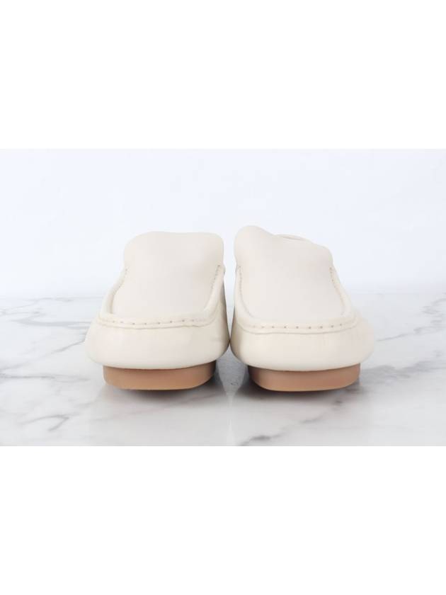 Bottega Veneta Leather Driving Loafer White 43 5 285