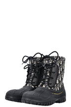 CHRISTIAN DIOR D-Venture Ankle Boots Navy
