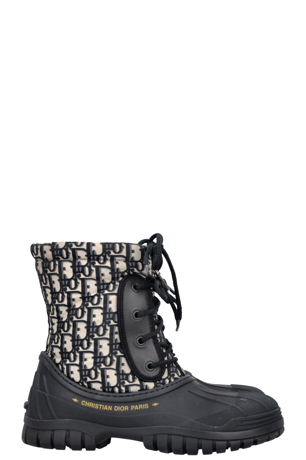 CHRISTIAN DIOR D-Venture Ankle Boots Navy