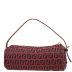 Fendi Red Zucchino Mini Handbag