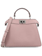 Fendi Peekaboo ISeeU Small Tote Bag Pink