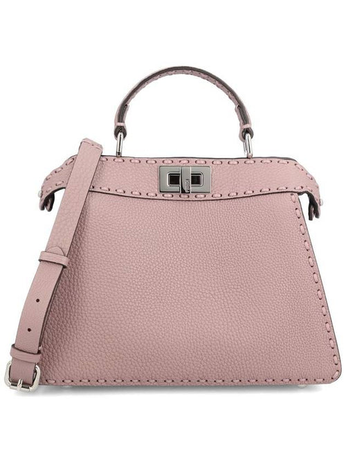 Fendi Peekaboo ISeeU Small Tote Bag Pink