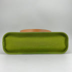 Hermes Green Canvas Cabag Elan PM Bag