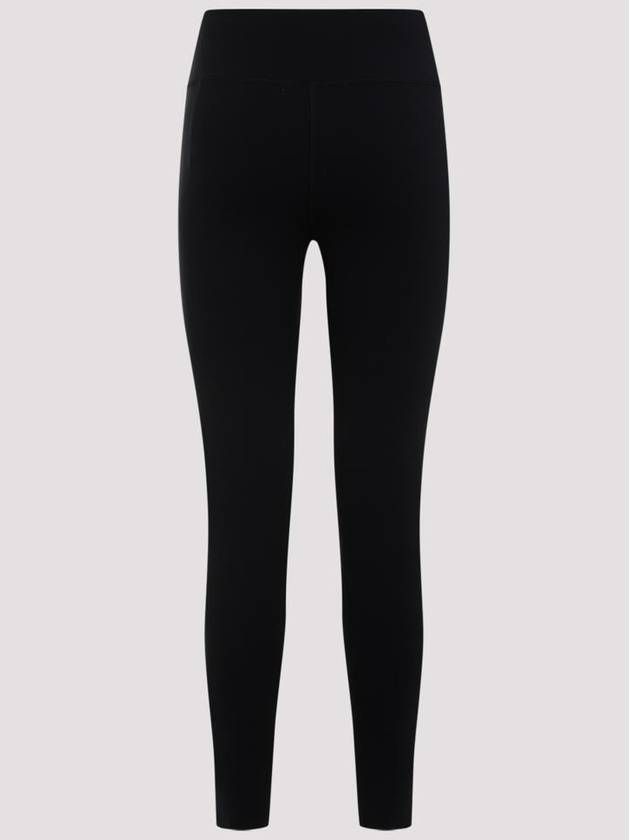 Balenciaga reflective logo leggings black