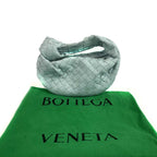 BOTTEGA VENETA - Mini Jodie Knotted Leather Washed Teal Blue Teen - Brand New