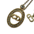 Dior Diamond Necklace  Metal Necklace Jewelry (Pre-Owned)
