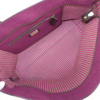 FENDI Zucca Logo Print PVC Leather Tote Bag Brown 8BH198