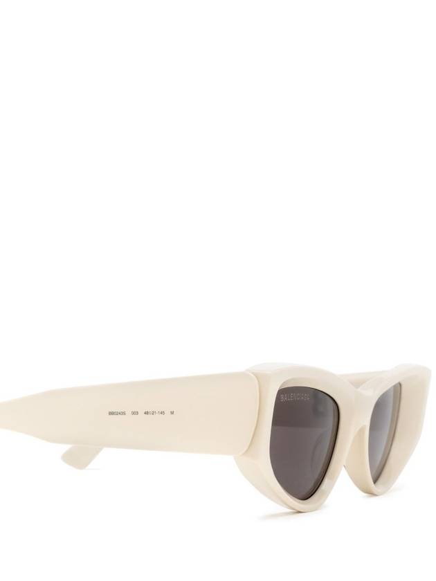 Balenciaga Eyewear Acetate Frame Sunglasses Beige Gray