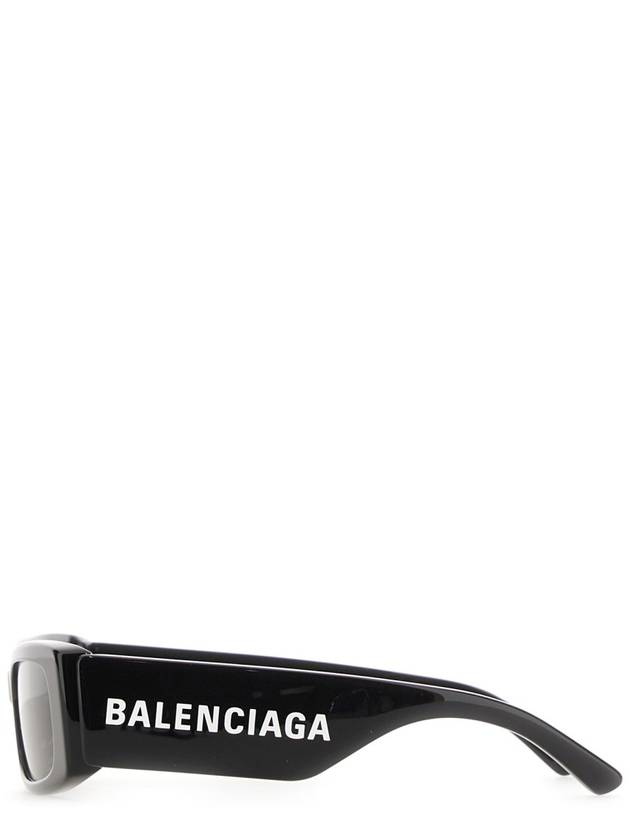 Balenciaga Eyewear Max Rectangle Sunglasses Black