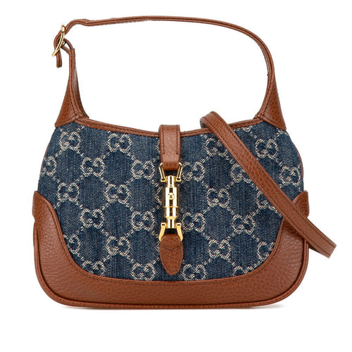 Gucci Jackie 1961 GG Denim 2way bag