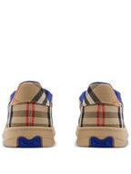 Burberry Terrace Check Low Top Sneakers Beige