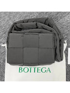 Bottega Veneta Cassette Padded Tech Small Cross Bag Dark Grey