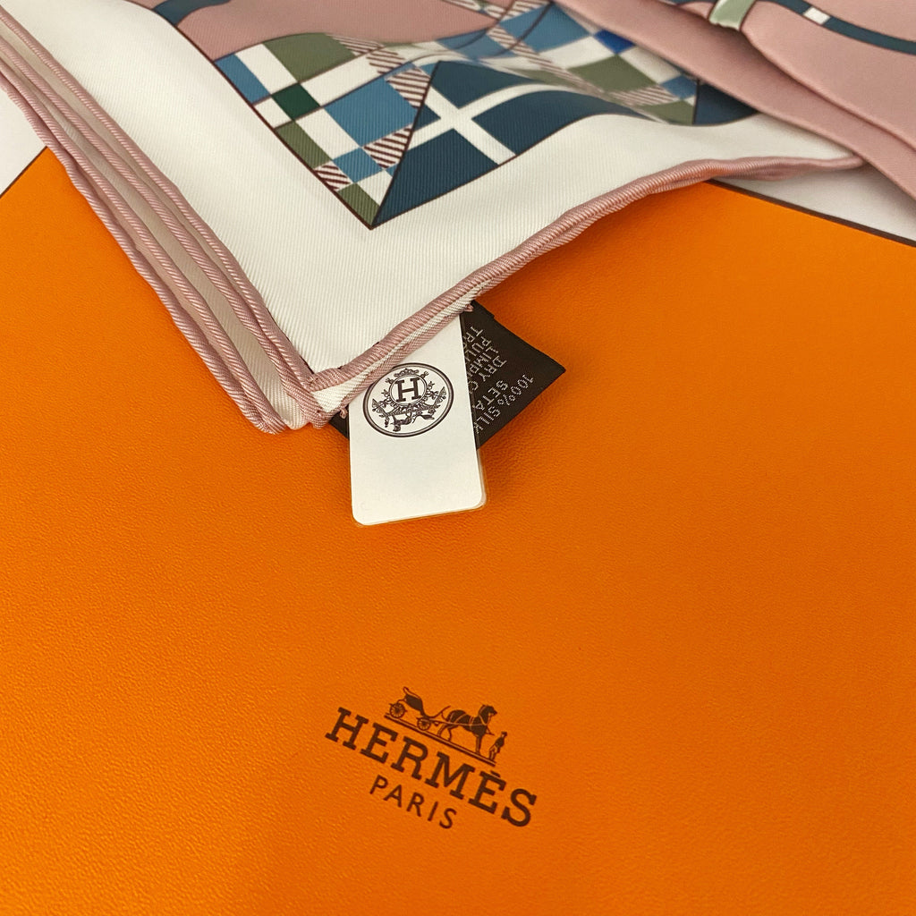 Hermes silk scarf