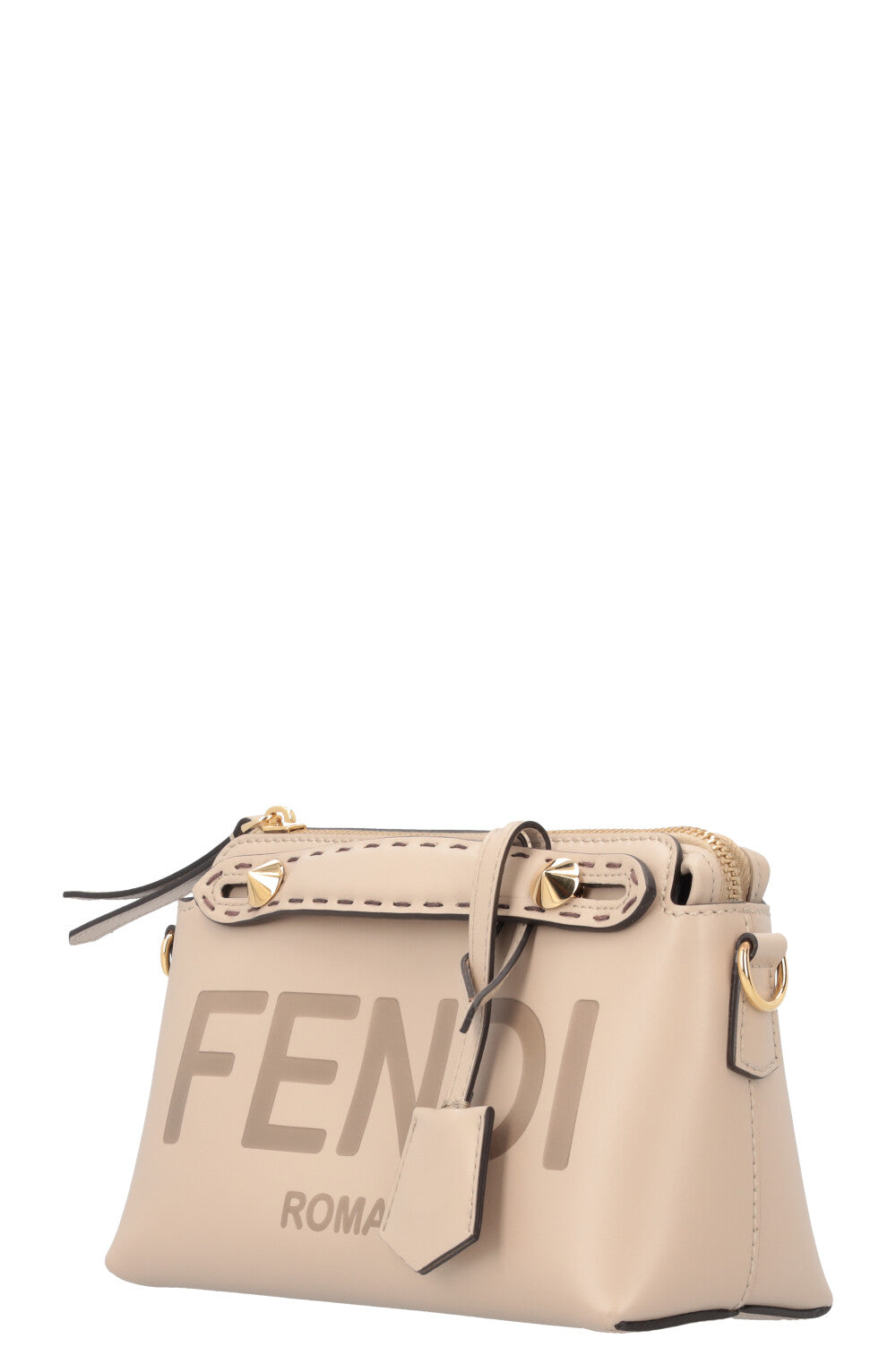 FENDI By The Way Small Bag Leather Beige