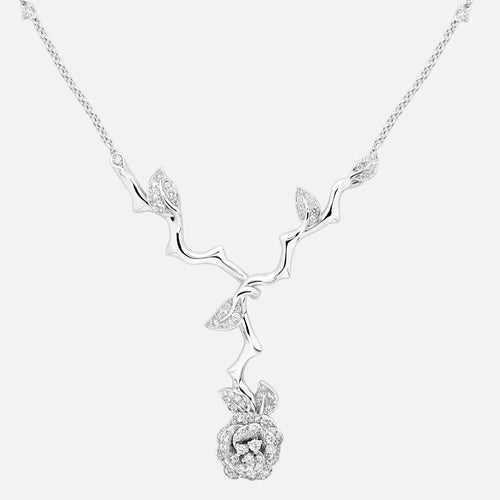 DIOR ROSE BAGATELLE DIAMOND NECKLACE