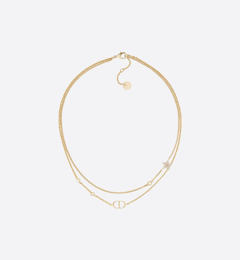 DIOR PETIT DOUBLE NECKLACE
