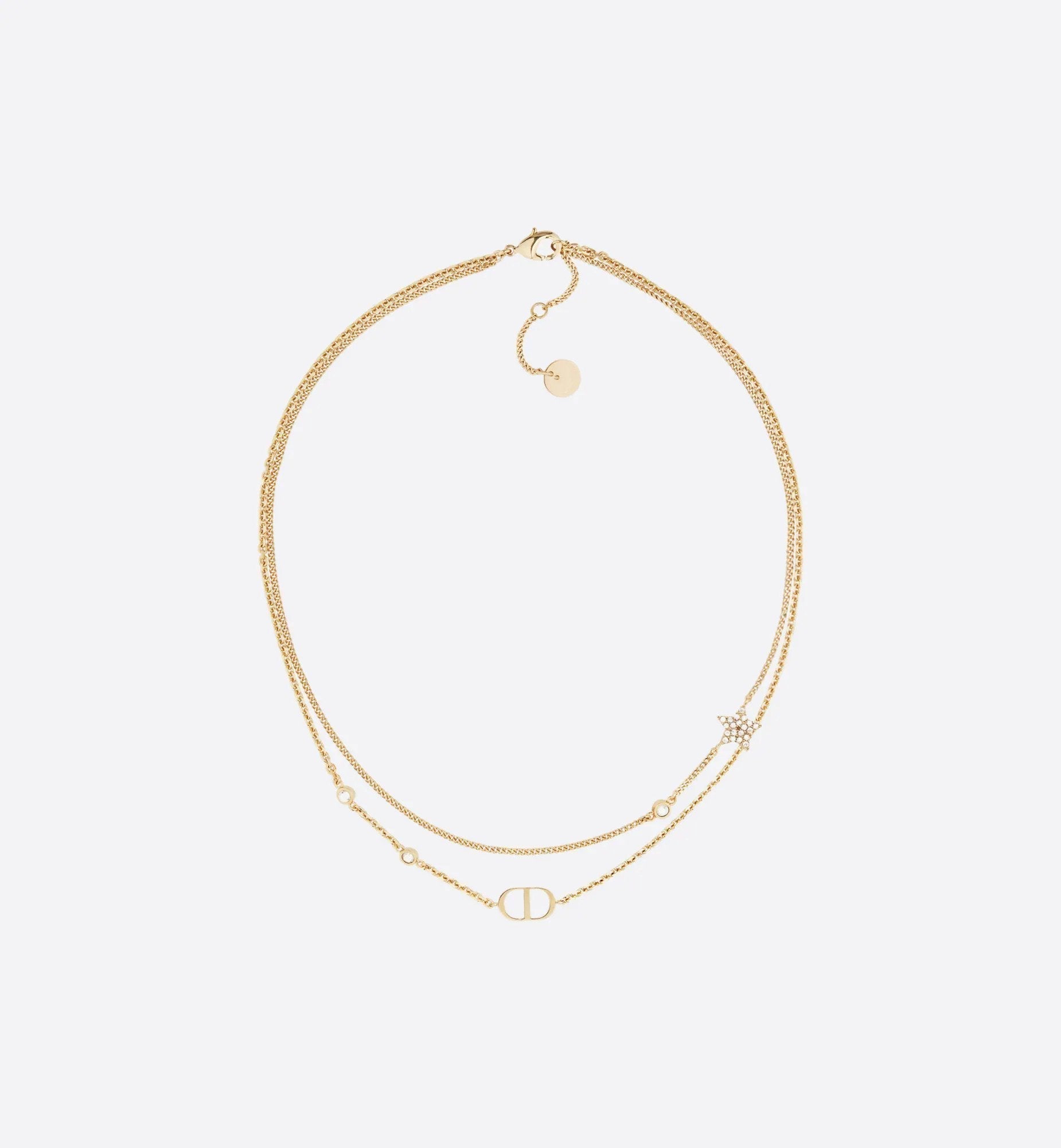 DIOR PETIT DOUBLE NECKLACE