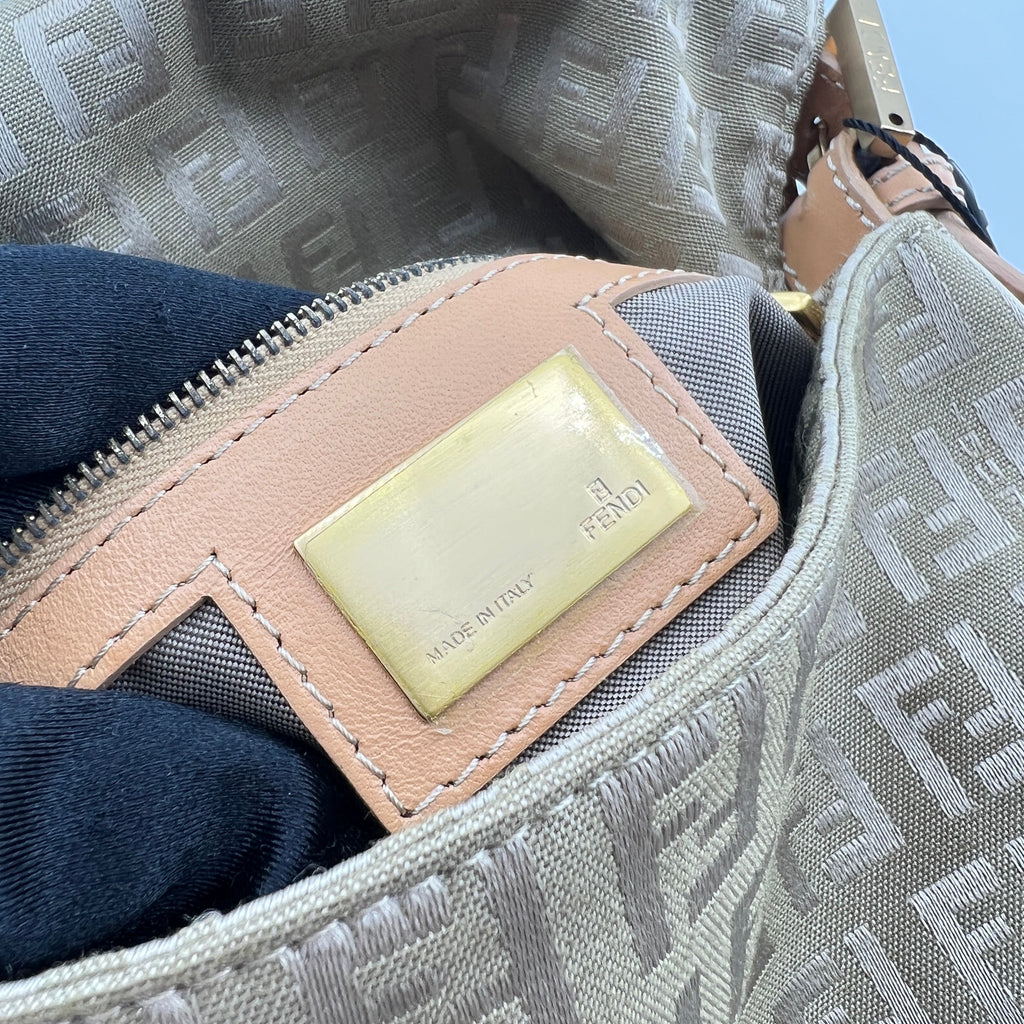 Fendi Zukka Mamma Baguette Shoulder Bag TWS