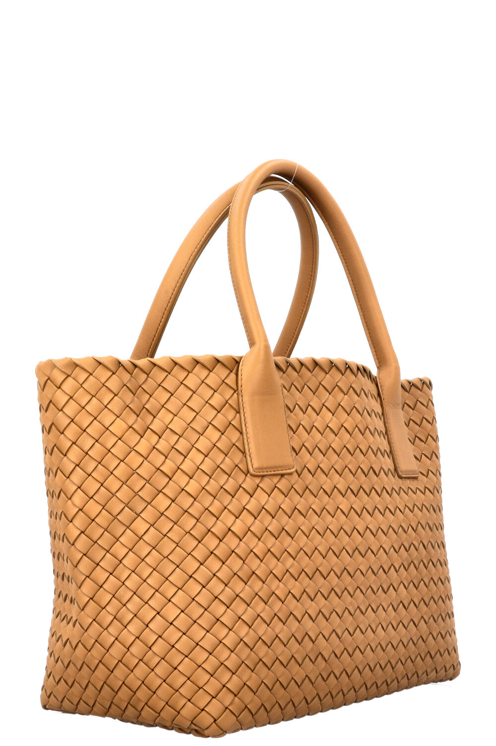 BOTTEGA VENETA Cabat Tote Small Intrecciato Bag Brown