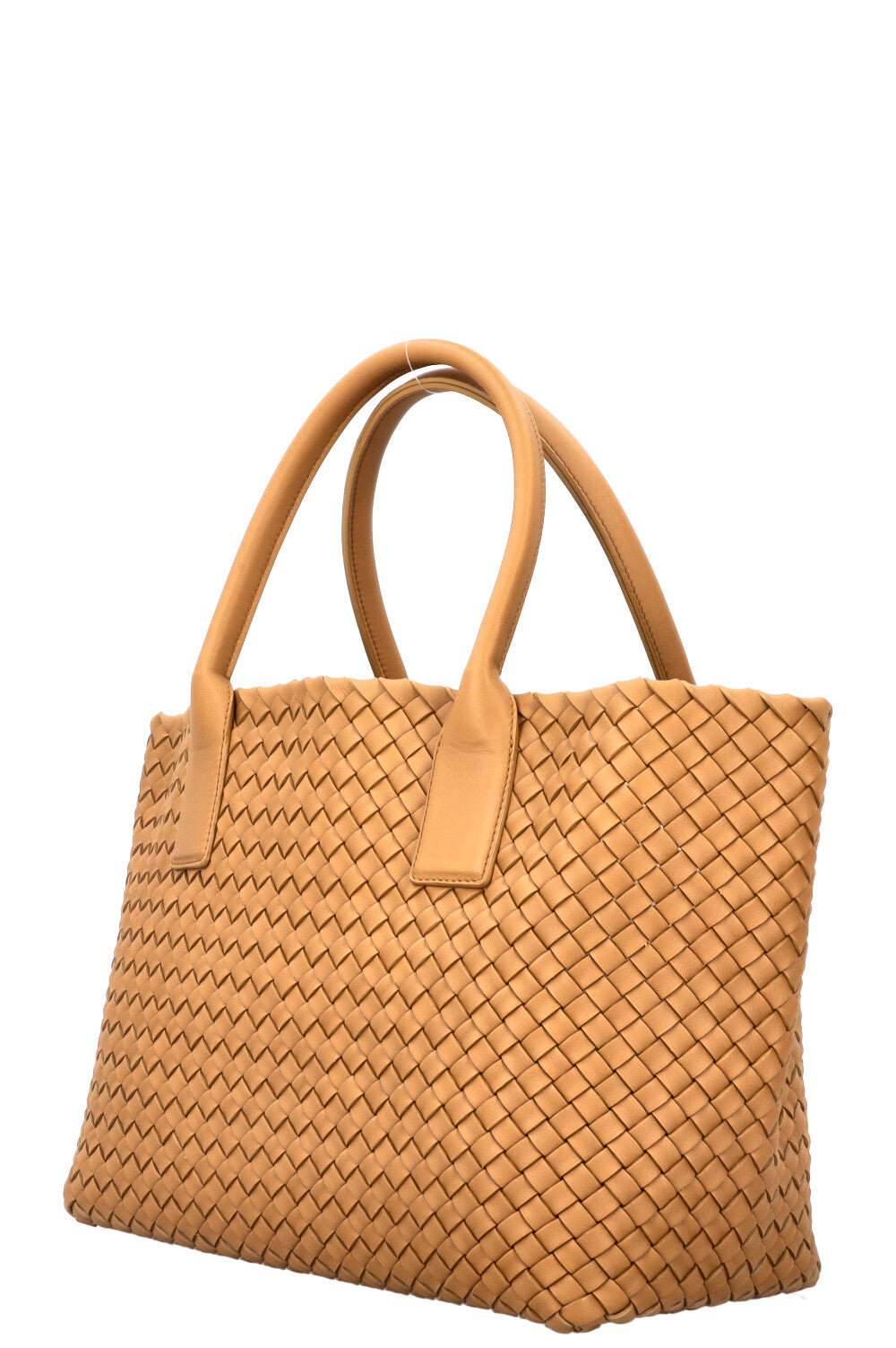 BOTTEGA VENETA Cabat Tote Small Intrecciato Bag Brown