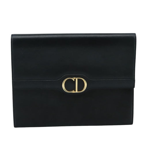 Dior Cd Leather Shoulder Bag (Pre-Owned)