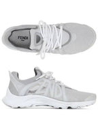 Fendi 3D Rubber Logo Low Top Sneakers White