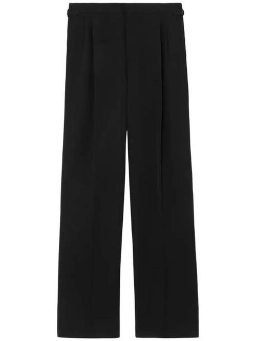 Burberry pleated straight pants 8070533
