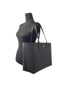 Burberry Leather Tote Bag Women Black