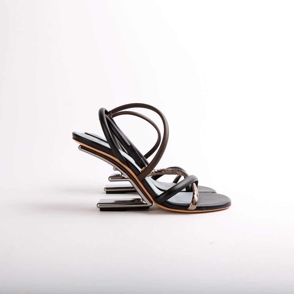 Fendi First 95MM Sandals Size 36