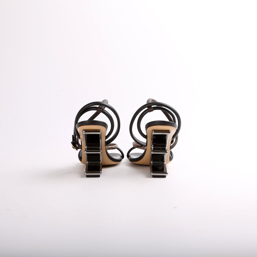 Fendi First 95MM Sandals Size 36