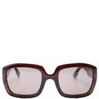 DDior Square Sunglasses Brown
