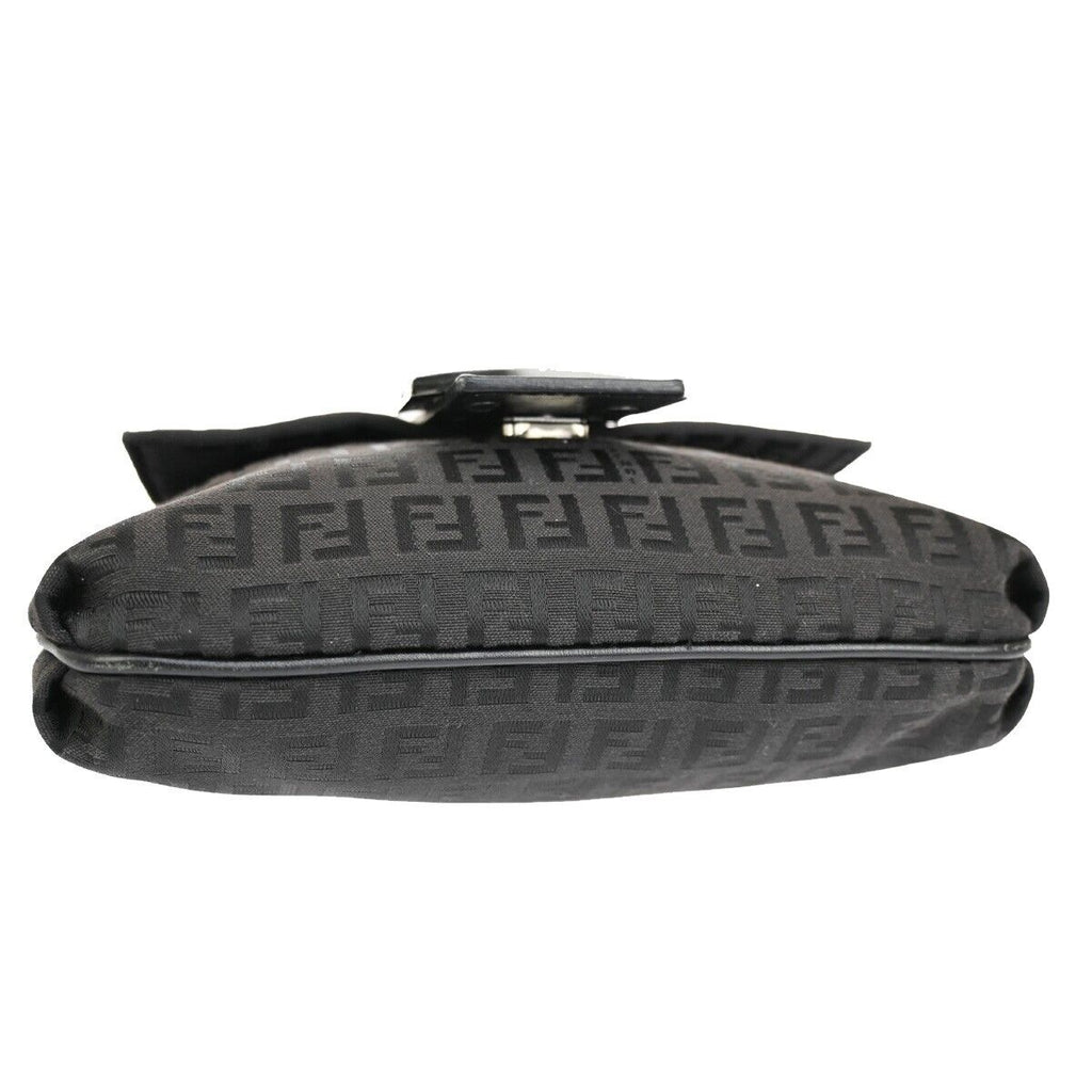 Fendi Zucchino  Canvas Shoulder Bag ()