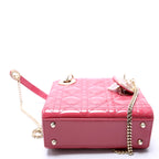 Lady Dior Mini Patent Pink