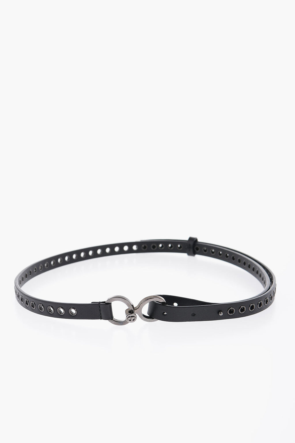 Dior Leather Belt With Eyelets 15Mm