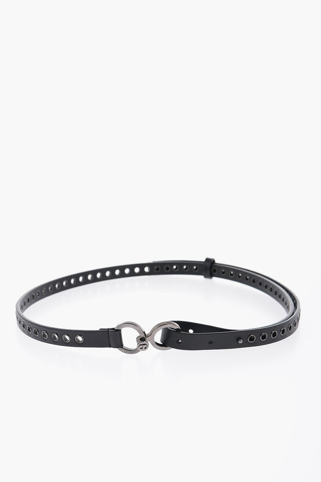 Dior Leather Belt With Eyelets 15Mm