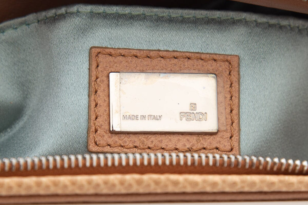 Fendi Natural Mini - Tasche Beaded Handbag